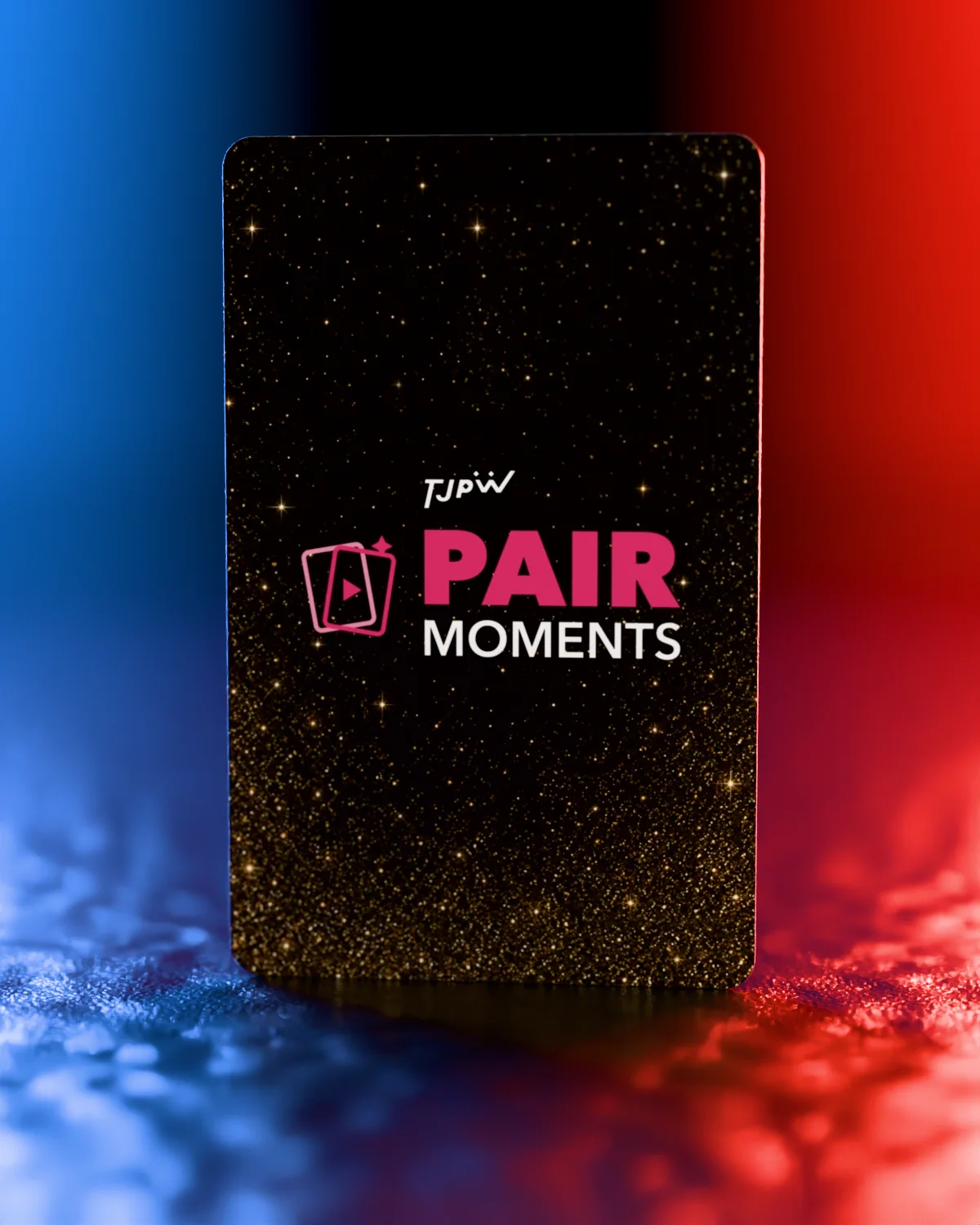 PAIR MOMENTSの実物カード（裏面）